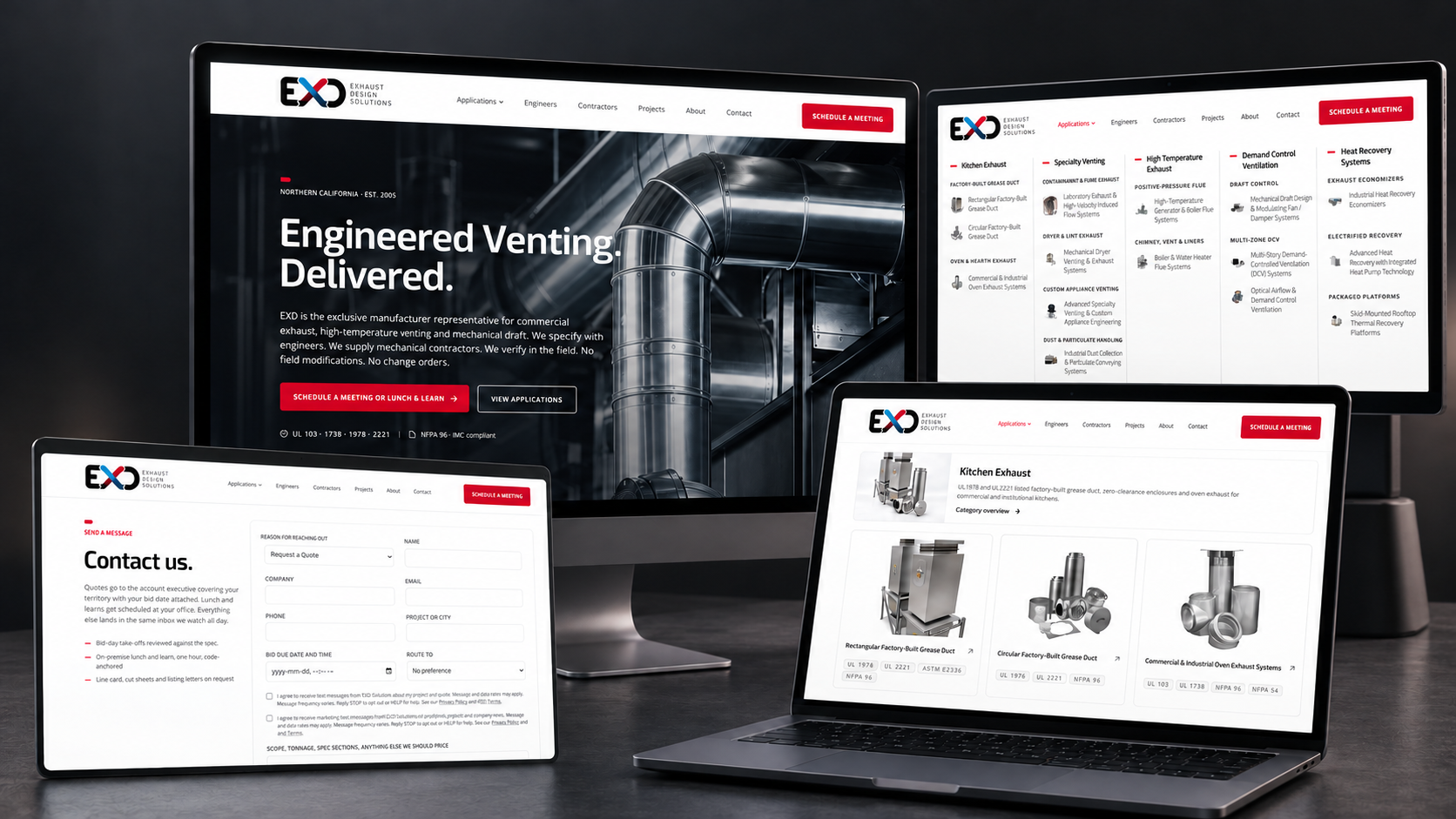 EXD Solutions: EXD Solutions Website