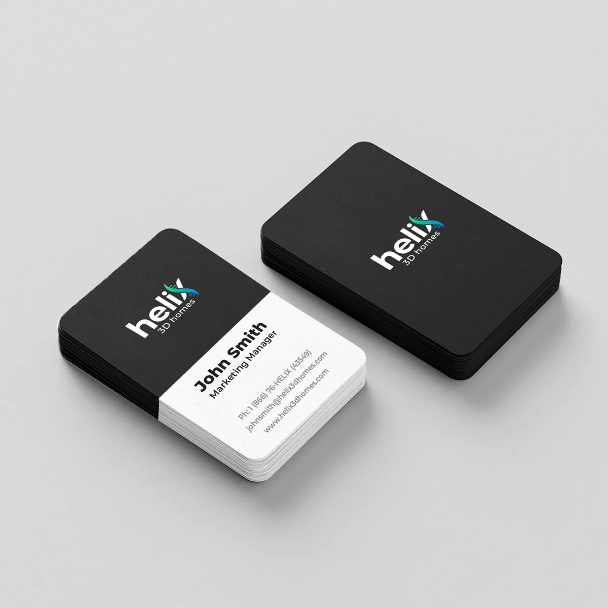 Helix 3D Homes: Helix 3D Homes Business Cards